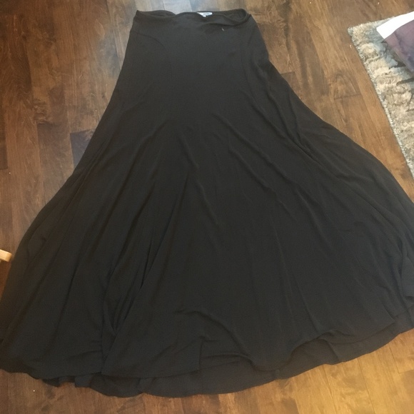 Bill Blass New York, Nlack Maxi flare skirt - Picture 1 of 2